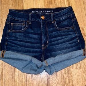 Hi-Rise shortie American Eagle Shorts